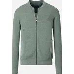 Pánský bavlněný svetr Barva: Zelená, Velikost: M, Střih: REGULAR FIT