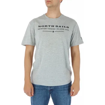 Pánské tričko Pánské triko North Sails North Sails šedá 3494565