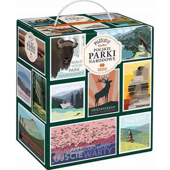 Puzzle CzuCzu Puzzlove Polské Národní Parky Puzzle 1000 dílků
