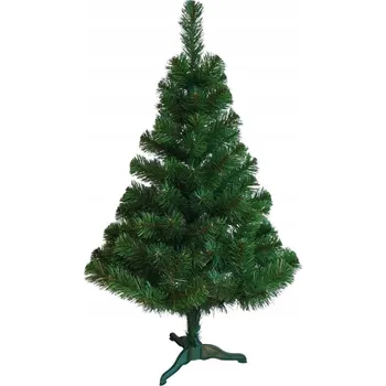 Vánoční stromek ZELENÝ KLASICKÝ UMĚLÝ VÁNOČNÍ STROMEČEK 100 cm STABILNÍ STOJAN