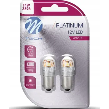 Žárovka Žárovky M-Tech PLATINUM T4W 1 W 2 ks