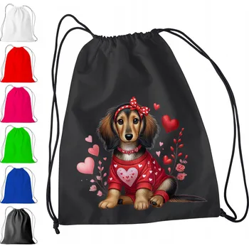 Obraz ČERNÝ VAK DO ŠKOLKY, ŠKOLY, NA TV - JEZEVČÍK PES