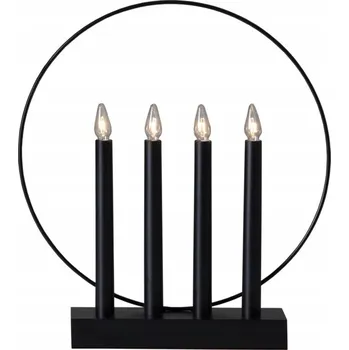 Svícen Svícen dřevěný Star Trading 35 cm