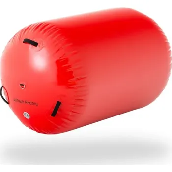 Žíněnka AirRoll L - nafukovací válec průměr 90 cm, červená