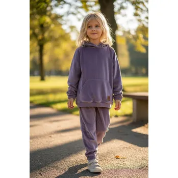 Teplákovka tepláková souprava kango 128 levandulová