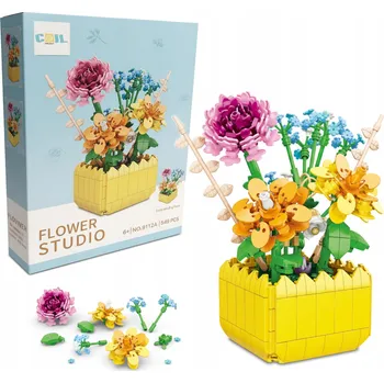 ostatní stavebnice Stavební Stavebnice COIL Flower Bouquet 549 dílků