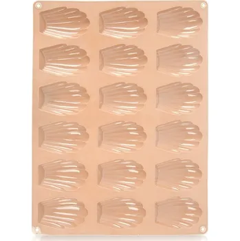 Forma na pečení SILIKONOVÁ FORMA na pečení sušenek, formička na křehké cukroví ve tvaru mušliček