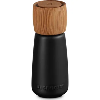 Mlýnek na koření Mlýnek na sůl 17 cm, SATIN BLACK, kamenina, Le Creuset - doprava zdarma od 2999 Kč