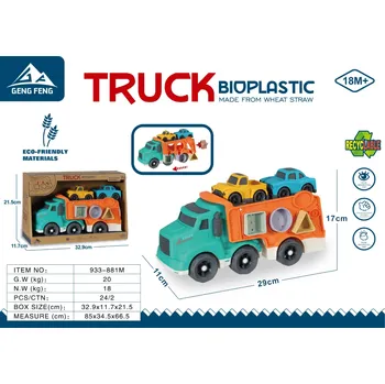 autíčko Ramiz EKO třídička vozidel Nákladní auto + osobní auta