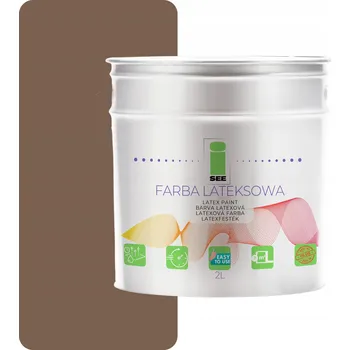 barva na zeď Latexová Barva na stropy a stěny I SEE 2 l BARVA LATEKSOWA H4313 matná
