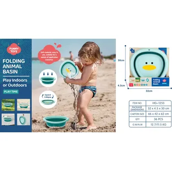 Hračka pro nejmenší Ramiz Skládací kbelík na kachny