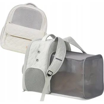 přepravka pro zvíře PŘEPRAVKA PRO KOČKY PREMIUM BATOH STABILNÍ TAŠKA O NOSNOSTI AŽ 7,5 KG SIEMIEC