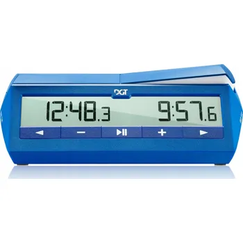 Hodiny Elektronické šachové hodiny DGT 1500 modré - novinka s přidáváním času