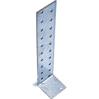 Tesařské kování Úhelník kotevní UK3, 300x40x40x2mm, Zn
