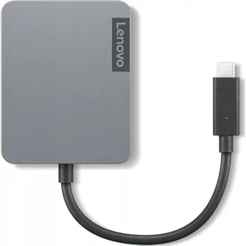 Datový kabel HUB Lenovo USB-C Travel Gen2 USB 2.0 Adaptér Type-C -> HDMI/VGA/RJ-45/USB
