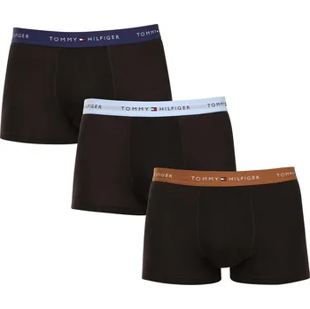 Boxerky 3PACK pánské boxerky Tommy Hilfiger černé (UM0UM02763 0TH) M UM0UM02763 0TH Možnost vrácení zboží ZDARMA do 120 dnů!