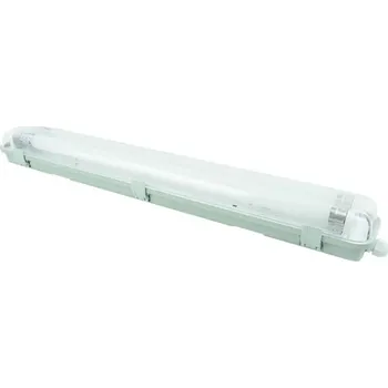 Podhledové bodové svítidlo prachotěsné IP65 Pyłoszczelna LED T8 2x G13 60cm z Blachą FULL PLATE Ecolight