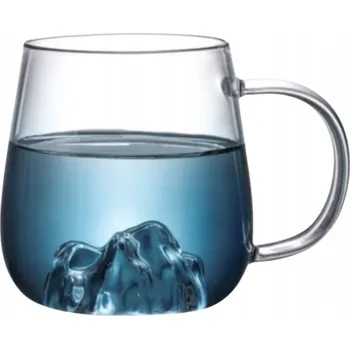 Obraz Hrnek SIA HOME MOUNTAIN BLUE sklo 300 ml