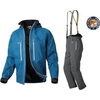 Rybářské oblečení Geoff Anderson bunda DOZER Light modrá+kalhoty URUS LIGHT černé set Velikost: XL