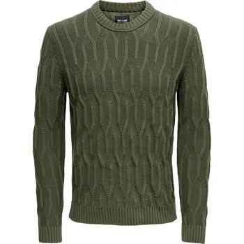 Pánský svetr Pánský svetr Only & Sons Only zelená 3494606