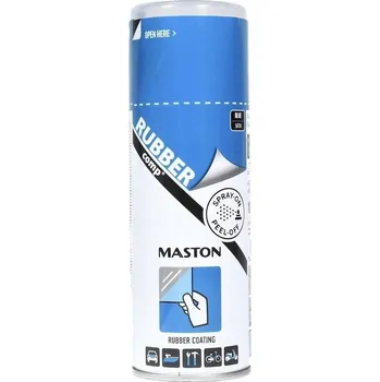 Barva ve spreji Maston Rubber Comp ve spreji na gumu modrý 400 ml