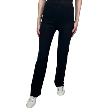 Dámské NADMĚRNÉ bavlněné tepláky AGI Barva: Černá, Velikost: L