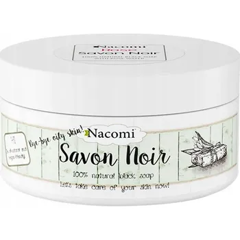 Mýdlo Nacomi Savon Noir Černé mýdlo 120g