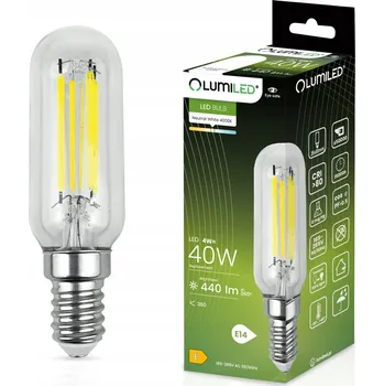 Žárovka LED žárovka E14 Edison ST26 4W (ekvivalent 40W) 470lm 4000K Neutrální bílá 360° FILAMENT