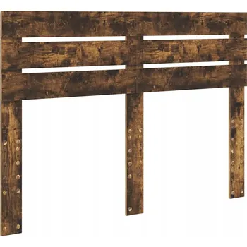 Čelo postele s čelo Kouřový dub 150 cm Kompozitní dřevo