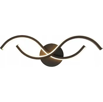 Nástěnné svítidlo Nástěnné svítidlo Bedee černé, integrovaný LED zdroj 15 W