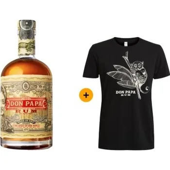 Rum Výhodný balíček Don Papa Rum a tričko M