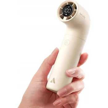 Domácí ventilátor Ruční mini ventilátor Aecooly přenosný 2000mAh béžový