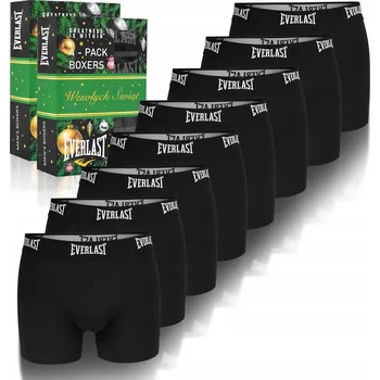 Boxerky Everlast Pánské bavlněné boxerky 8 kusů Velikost M