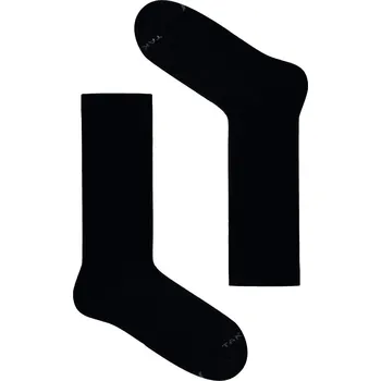 Pánské ponožky ELEGANTNÍ KLASIKA Černé ponožky z organické bavlny TakaPara 41-45