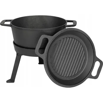 Pánev Kotlík na trojnožce Rossner 5 l