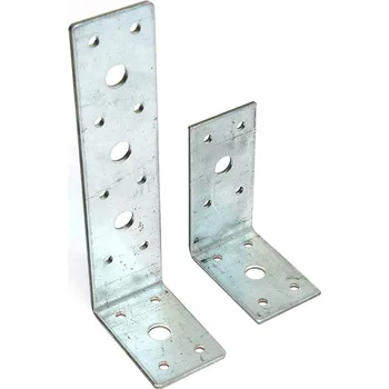 Tesařské kování Úhelník kotevní UK2, 120x60x40x3mm, Zn