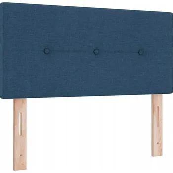 Čelo postele s čelo Modrá 90 cm textil