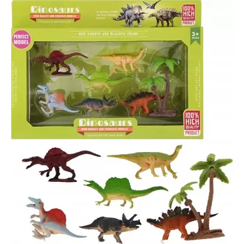 Figurka SADA FIGUREK DINOSAURŮ GUMOVÉ FIGURKY 6 Ks