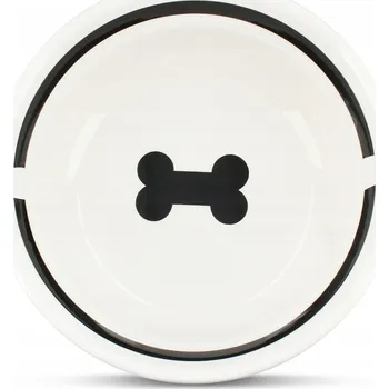 Miska pro psa Jedna keramická miska Trixie bílá 1,6 l