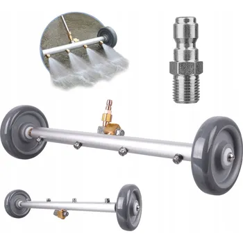 Příslušenství pro vysokotlaký čistič Zásuvková lišta 1/4 pro benzínové myčky 4 trysky pro mytí kostky betonu podvozku