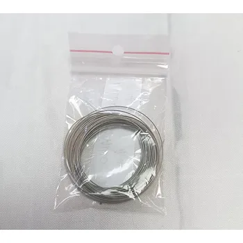 Korálek Dovoz Nylonové lanko Ø0,45 mm stříbrné 3,7m