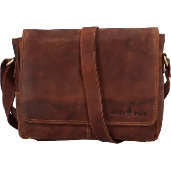 Pracovní kožená taška Sister, hnědá