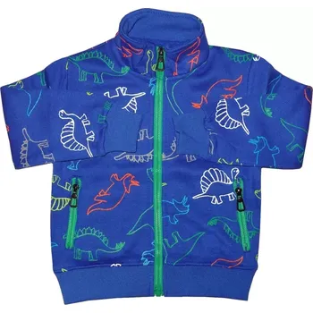 Chlapecká mikina Chlapecká mikina Kugo, (8670-0) - Dinosauři, vel. 122