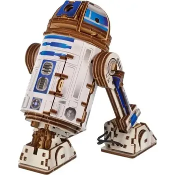 ostatní stavebnice Ugears 3D dřevěná mechanická skládačka Star Wars R2-D2