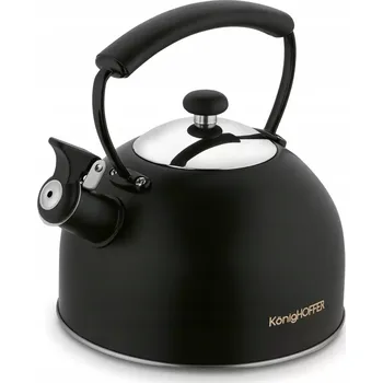 Varná konvice Konighoffer tradiční ocelová Konvice 2,3 l černá