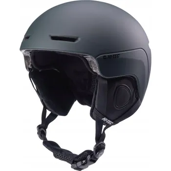 Lyžařská helma HI-TEC MANDE Pro šedá IN-MOULD nastavitelná M