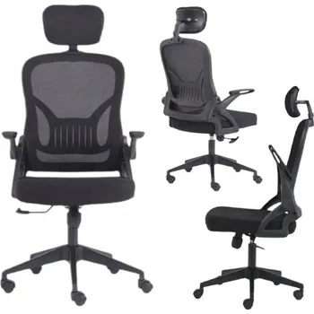 OTOČNÉ KŘESLO KANCELÁŘSKÁ ŽIDLE KAN ČERNÁ