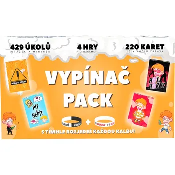 Desková hra Hry na Zdraví Vypínač PACK