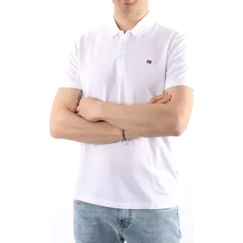 Pánské oblečení Bílé polokošile Napapijri Ealis Napapijri bílá 2250213