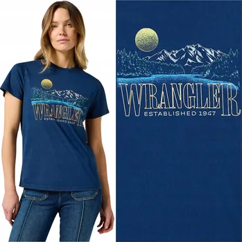 Dámské tričko Wrangler GRAPHIC TEE S Dámské tričko s potiskem